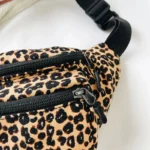 banane motif léopard jaune tâcheté fermetures éclair noires