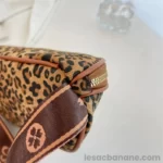 sac banane femme leopard finition