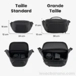Sac Banane Pour Appareil Photo dimensions