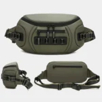 Sac Banane Pour Appareil Photo avec poche arrière vert