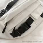 sac banane blanc homme clip