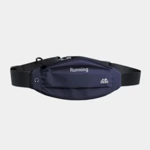 sac banane running bleu marine