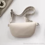 sac banane sangle interchangeable beige arrière