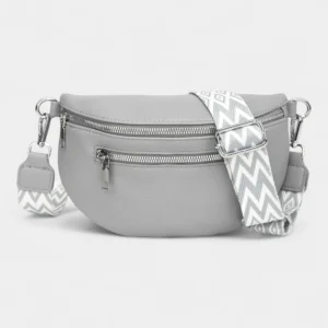 sac banane sangle interchangeable gris