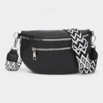 sac banane sangle interchangeable noir