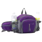 sac banane velo violet porte bouteilles