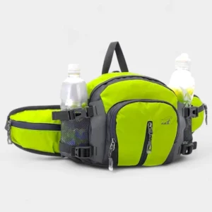 sac banane velo jaune fluo porte bouteilles
