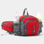 sac banane velo rouge vif porte bouteilles