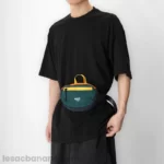 sac banane vintage à la taille