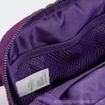 sac banane violet intérieure avec compartiment avec filet