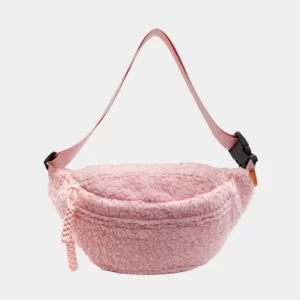 Grand Sac Banane Moumoute rose