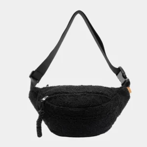 Sac Banane Femme Moumoute Noir