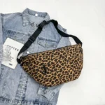 Sac Banane Leopard XXL léopard clair jaune