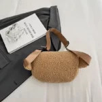 Sac Banane Moumoute Beige arrière