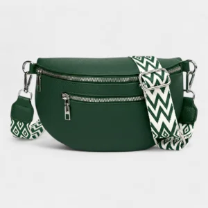 sac banane sangle interchangeable vert sapin