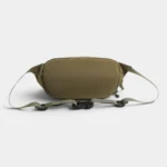 Sac Banane Bandoulière Randonnée Élastique Porte-Gourde dos du sac banane avec sa sangle et sa boucle clip