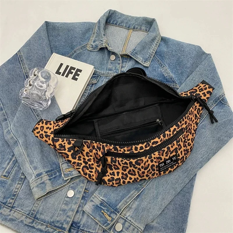 Banane Leopard XXL grande poche