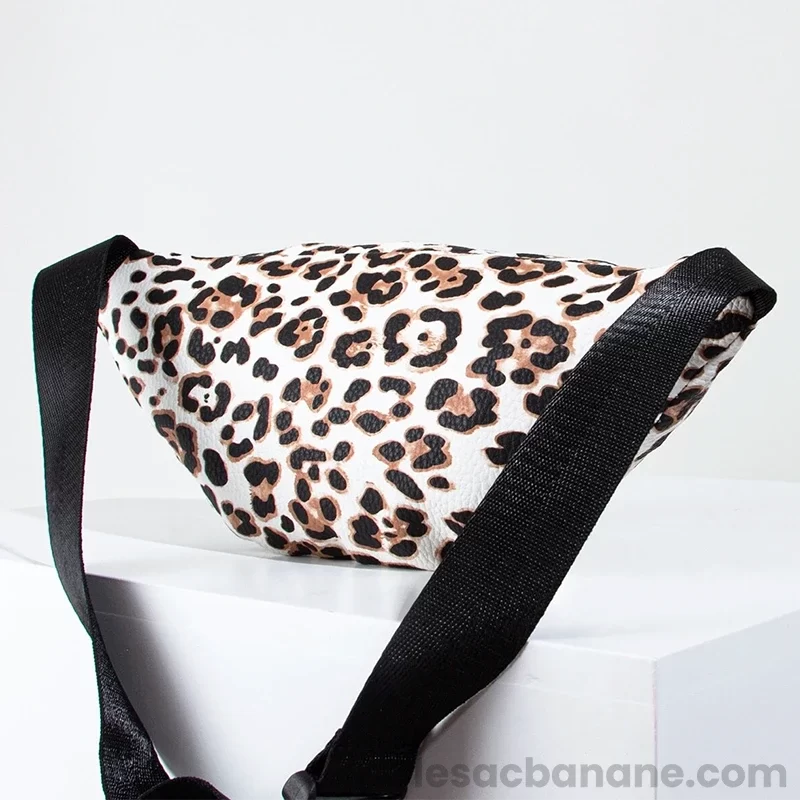 Sac Banane Leopard cuir synthétique