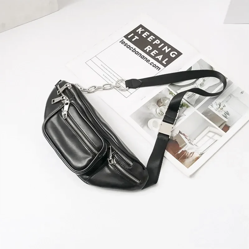 Sac Banane Rock avec chaine