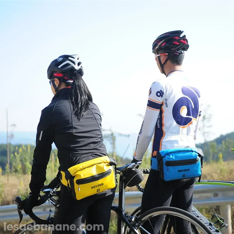 sac banane waterproof cyclistes vélo taille